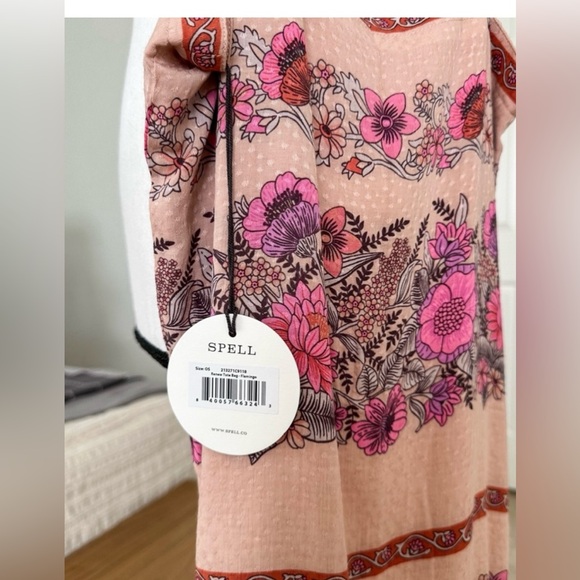 Spell and the Gypsy “Renew” Tote Bag in Pink Flamingo - NWT - Picture 4 of 5